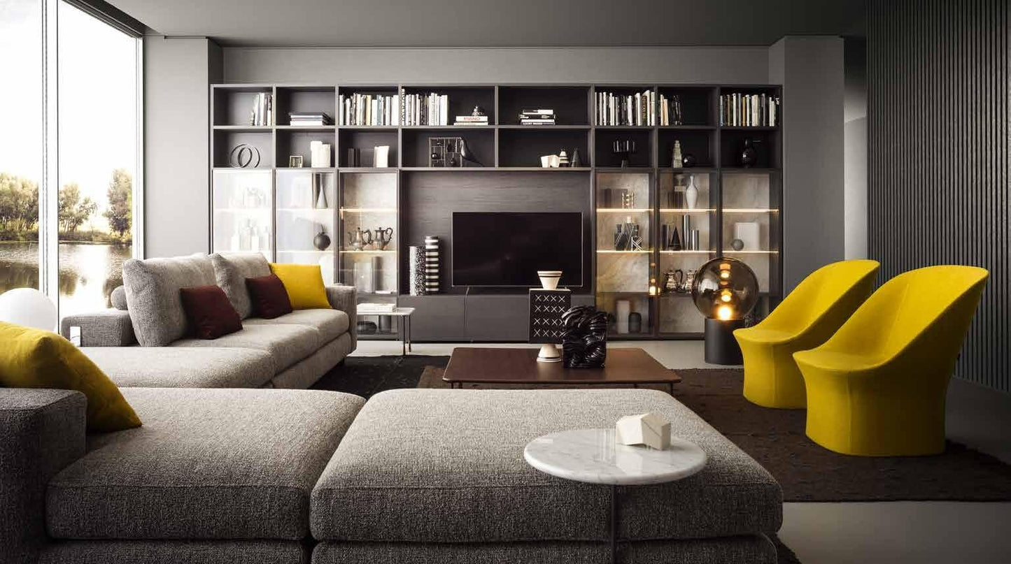 Spazioteca TV Unit & Bookcase (9202)