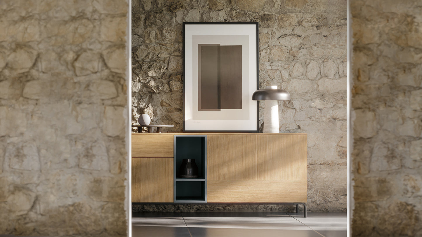 Sideboard with Open Module