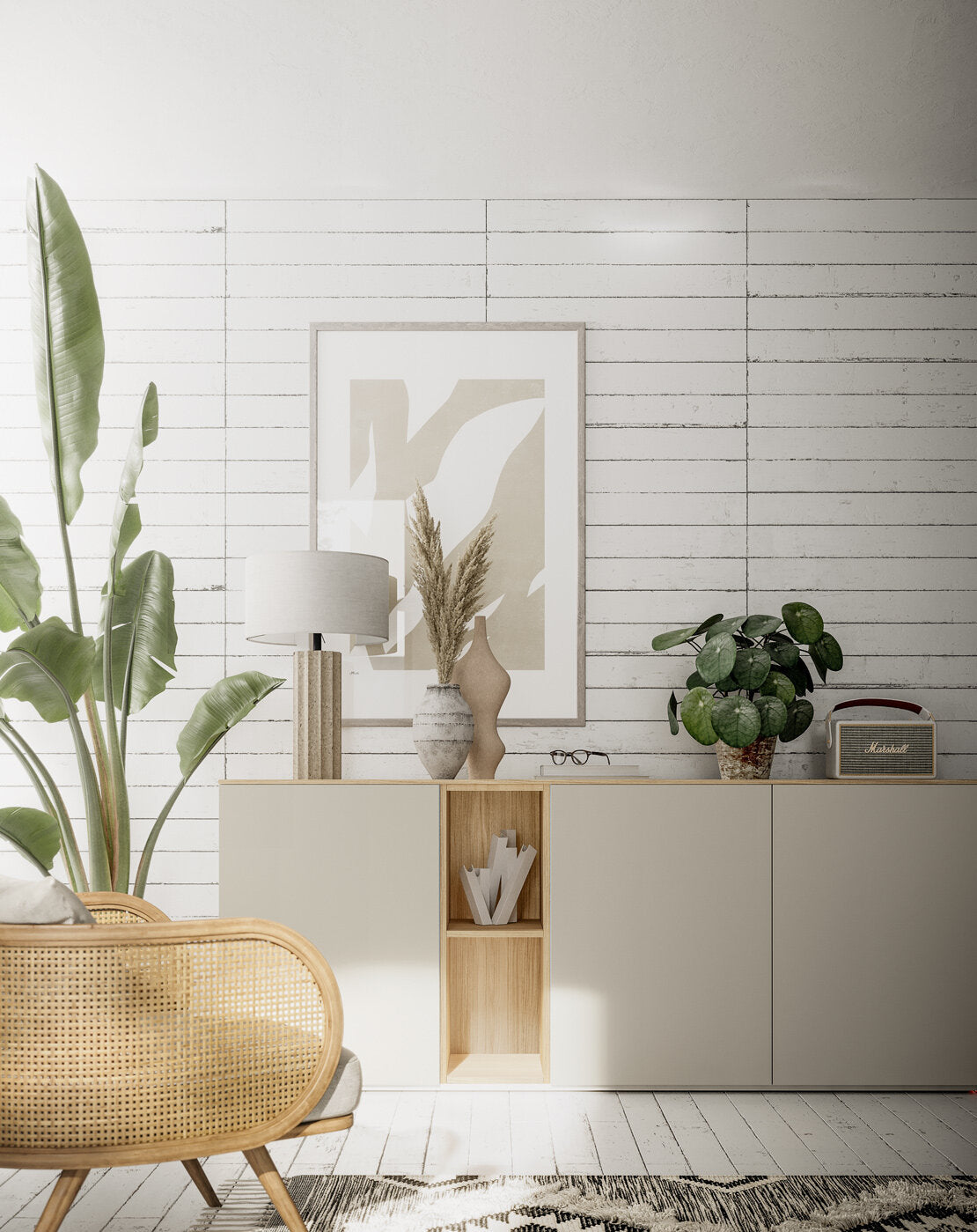 Sideboard with Open Module