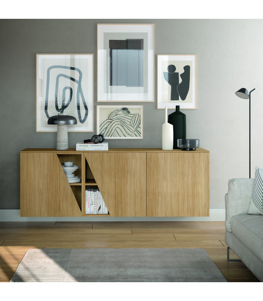 Oblique Cut Sideboard